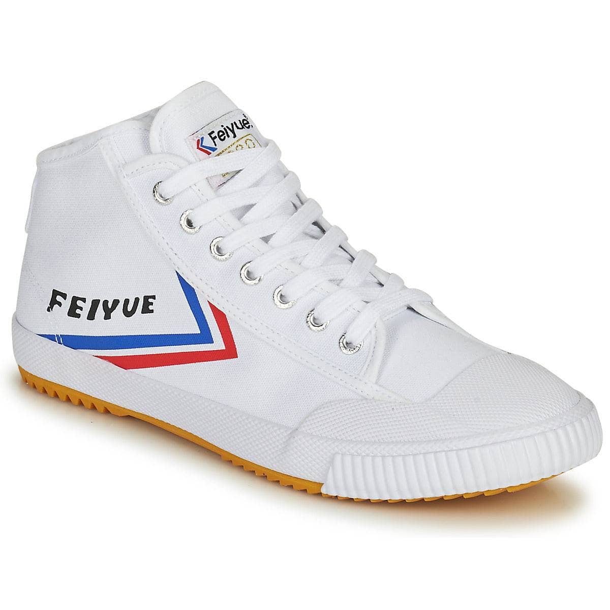 Sneakers alte Uomo Feiyue FE LO 1920 MID Bianco