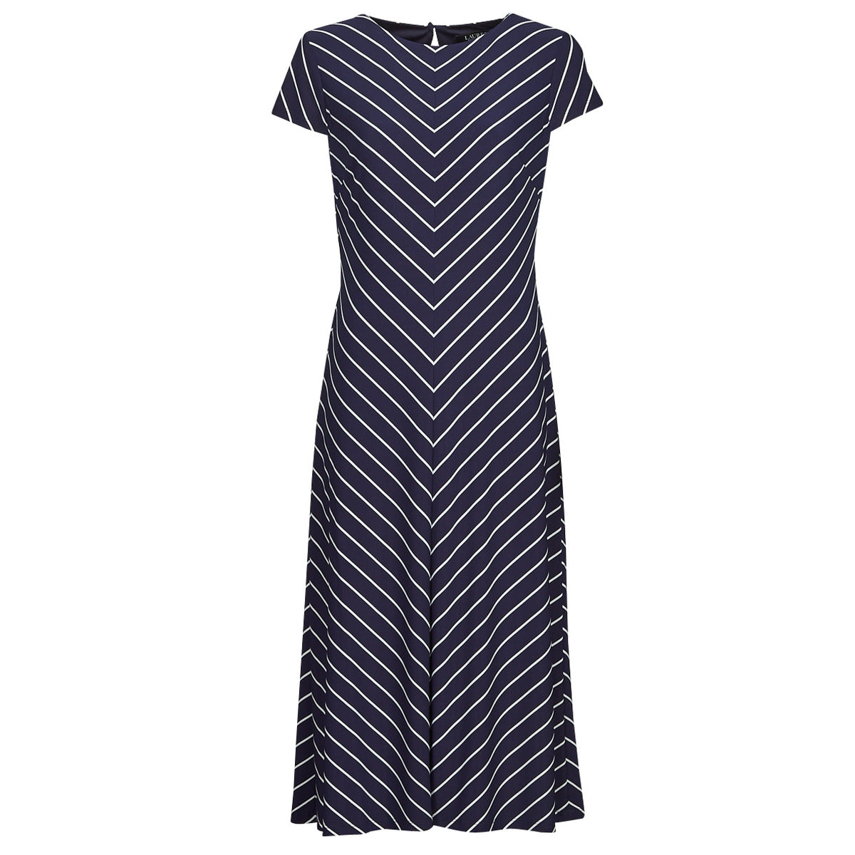 Abito lungo Donna Lauren Ralph Lauren PIPPA-CAP SLEEVE-DAY DRESS Blu