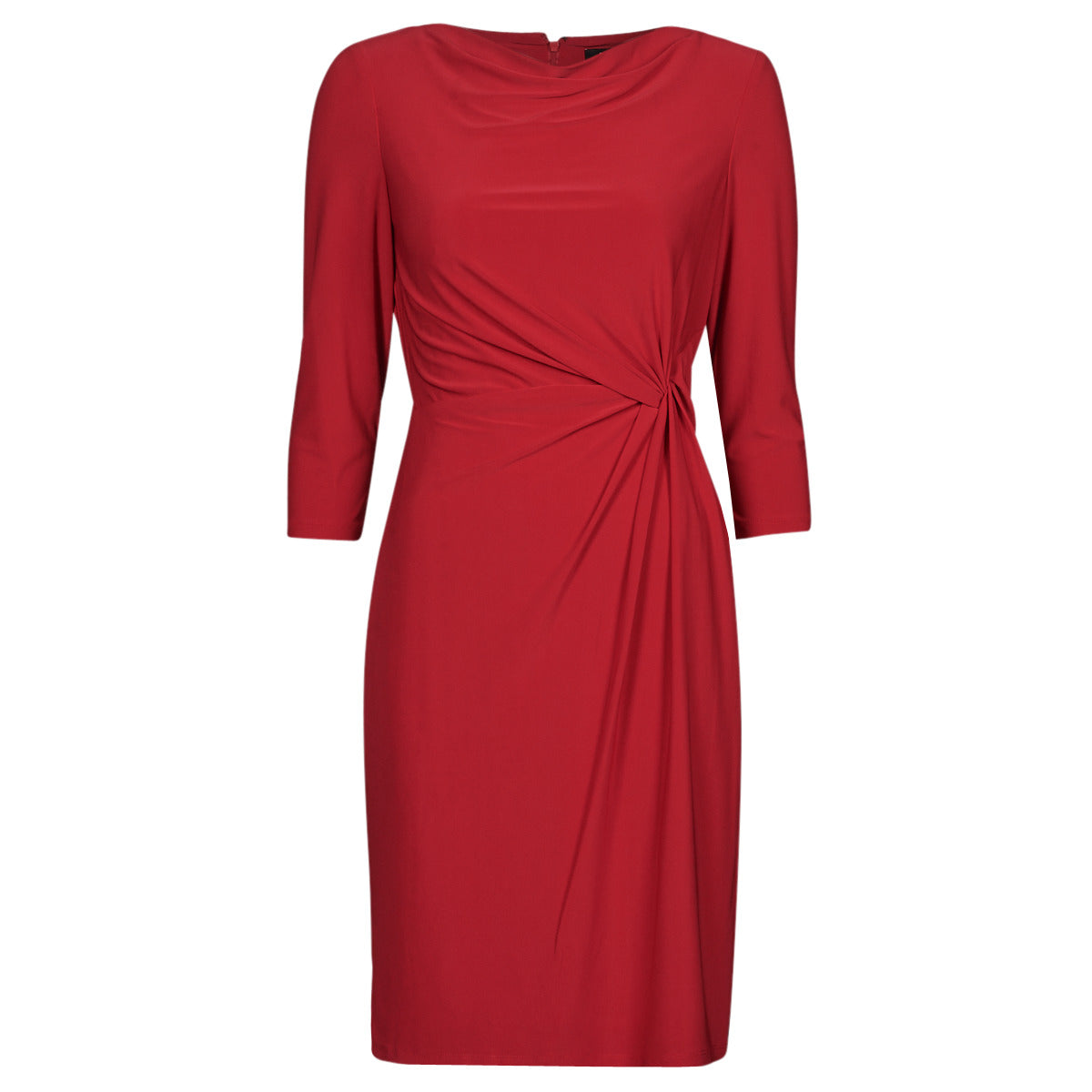 Abito corto Donna Lauren Ralph Lauren  TRAVA-3/4 SLEEVE-DAY DRESS  Rosso