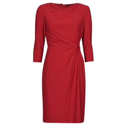 Abito corto Donna Lauren Ralph Lauren  TRAVA-3/4 SLEEVE-DAY DRESS  Rosso