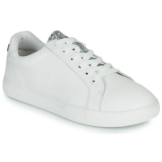 Sneakers basse Donna Bons baisers de Paname SIMONE EYES Bianco