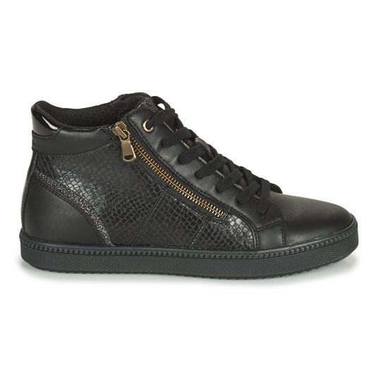 Sneakers alte Donna Geox BLOMIEE Nero