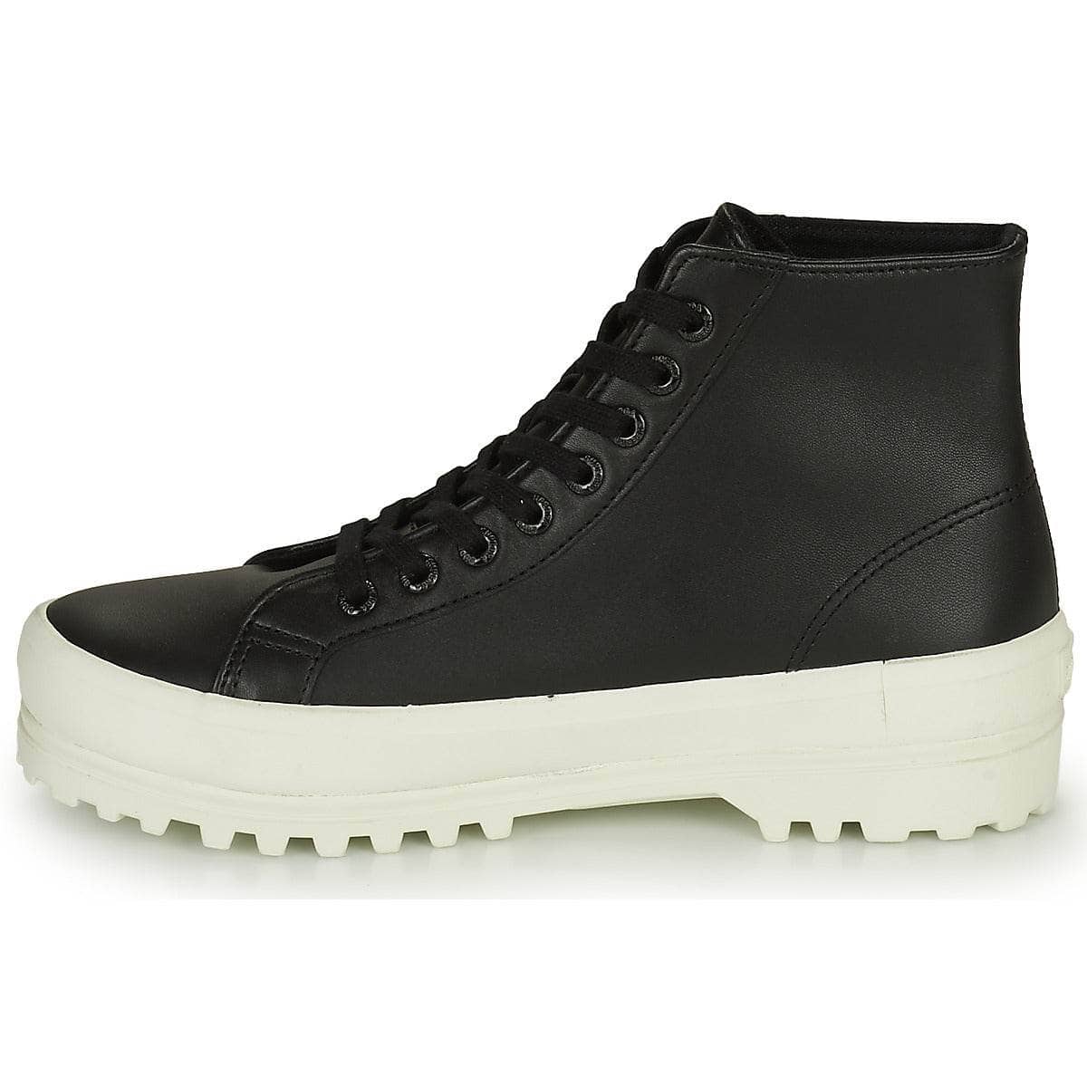 Sneakers alte Donna Superga 2341 ALPINA NAPPA Nero