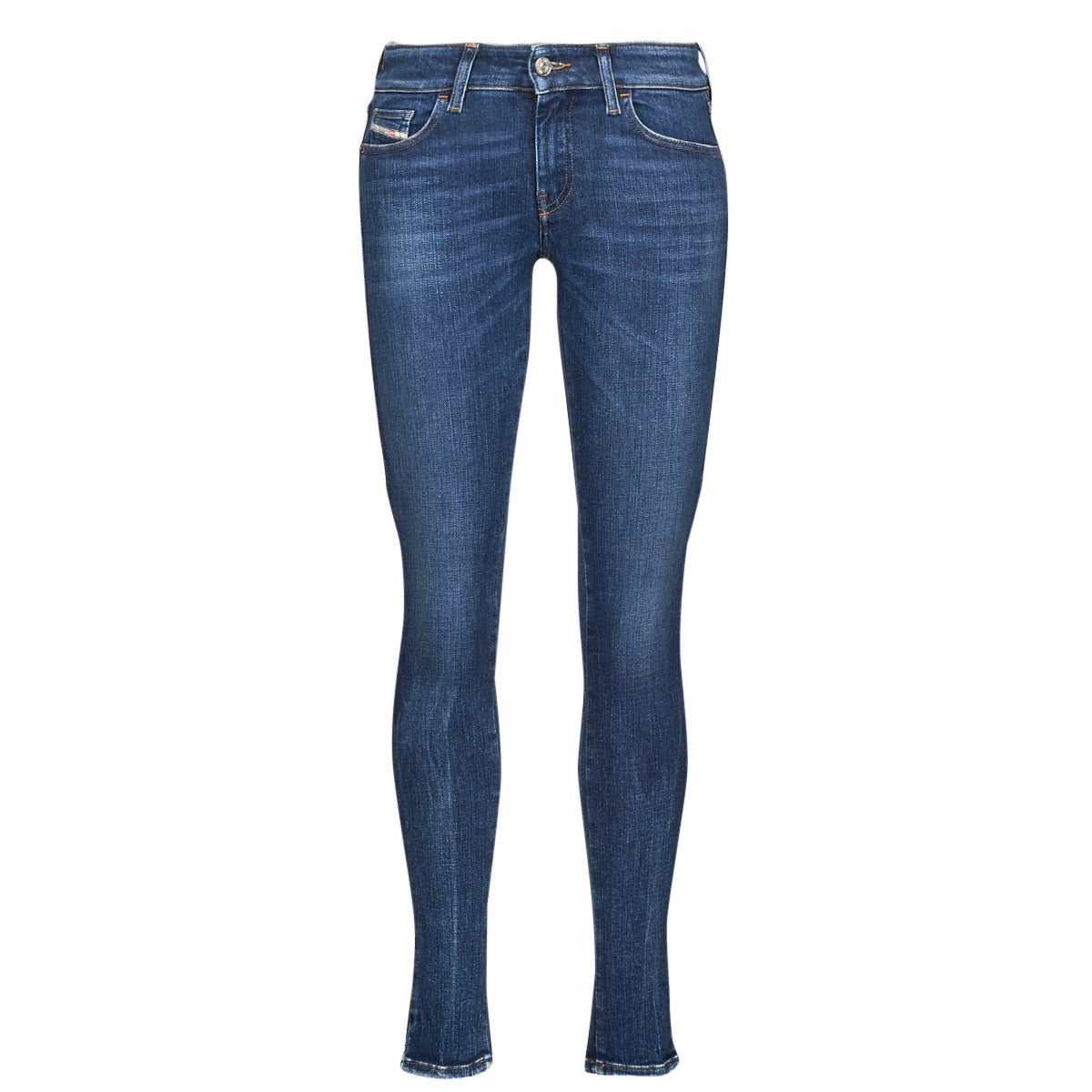 Jeans skynny Donna Diesel SLANDY-LOW Blu