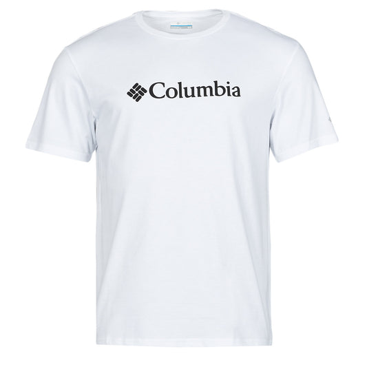 T-shirt Uomo Columbia  CSC BASIC LOGO SHORT SLEEVE  Bianco