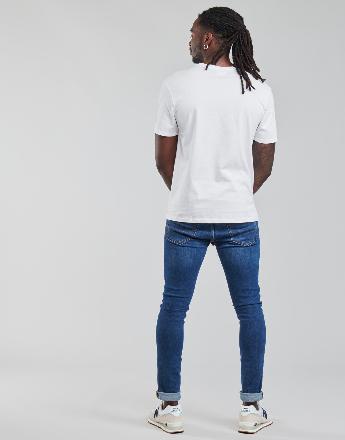 T-shirt Uomo Columbia  CSC BASIC LOGO SHORT SLEEVE  Bianco