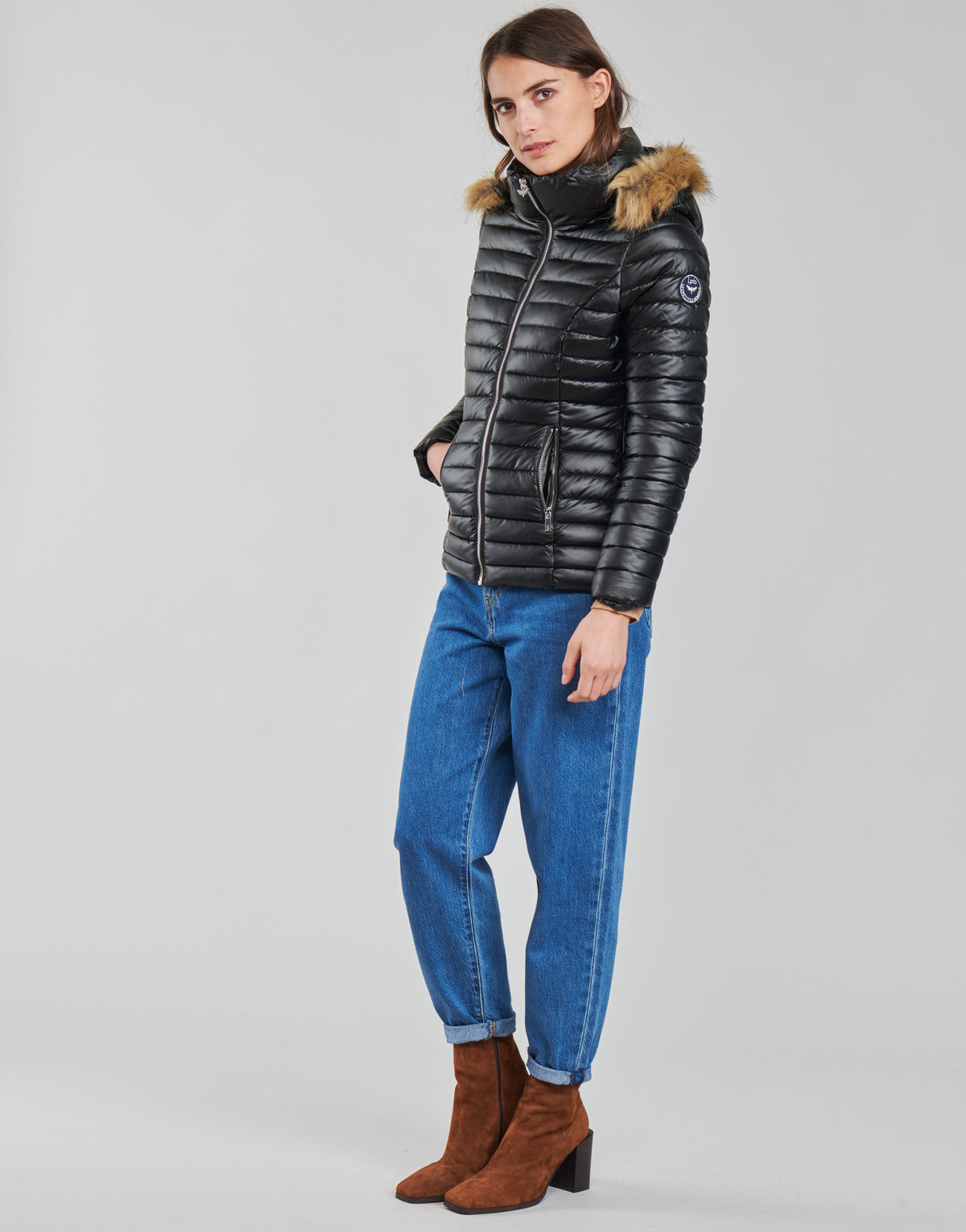 Piumino Donna Les Petites Bombes ALIMA Nero