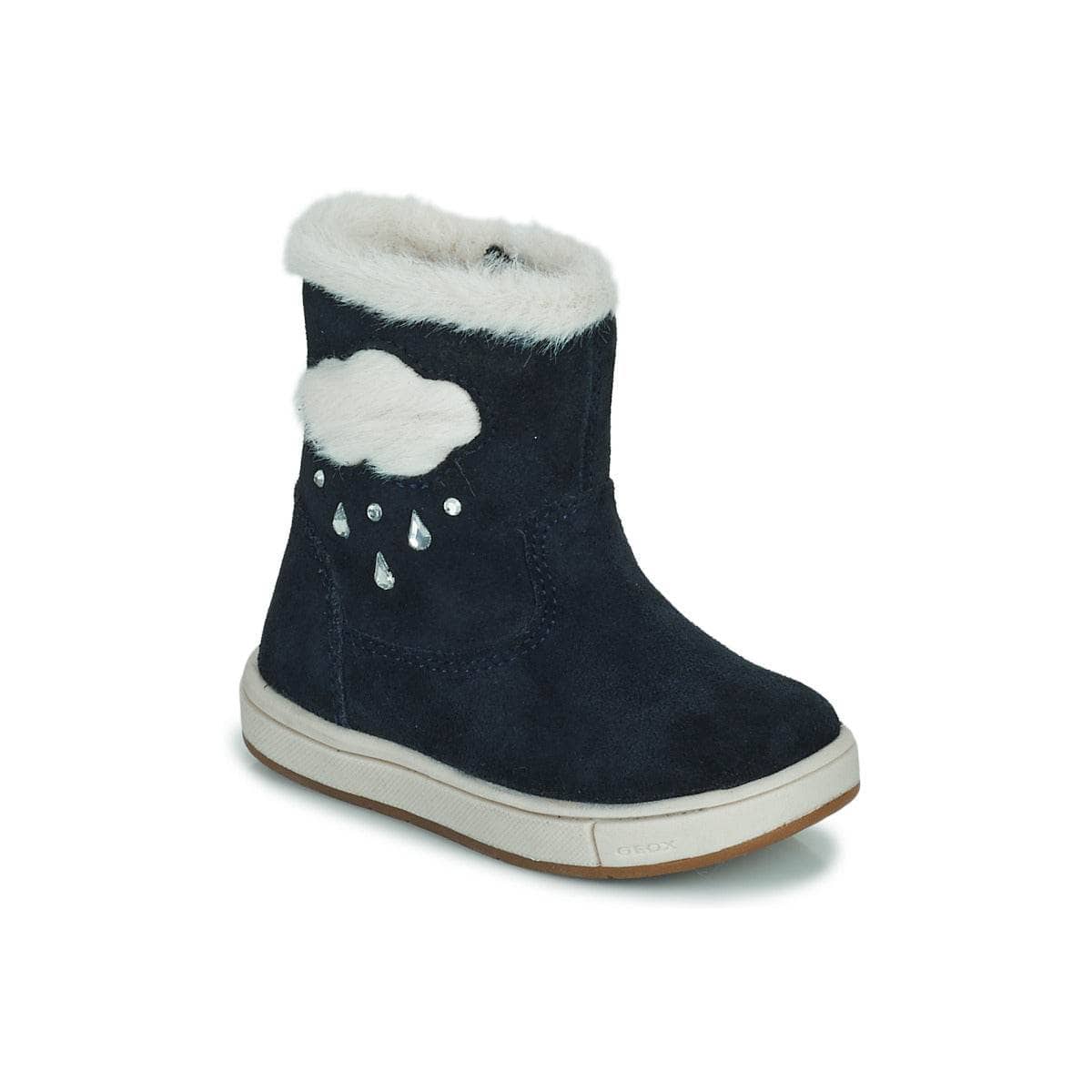 Stivali bambini ragazza Geox TROTTOLA Blu