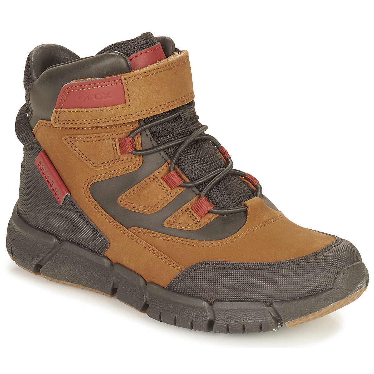 Stivaletti bambini ragazzo Geox  FLEXYPER ABX  Marrone