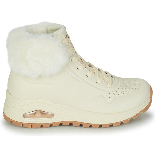 Stivaletti Donna Skechers  UNO RUGGED  Beige