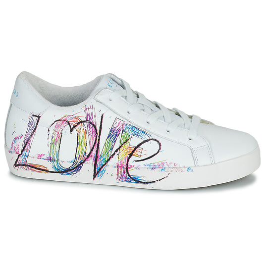 Sneakers basse Donna Skechers  DIAMOND  Bianco