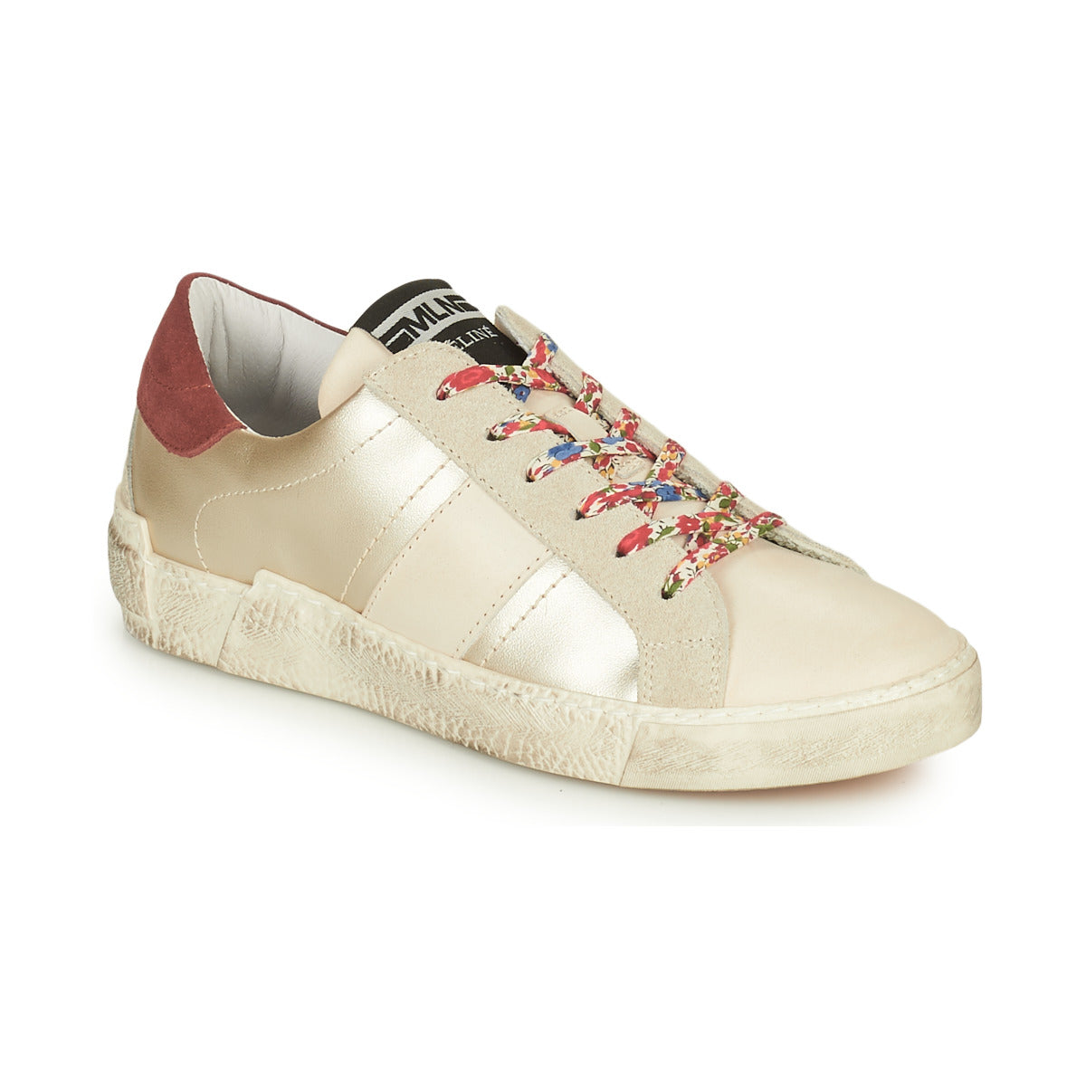 Sneakers basse Donna Meline NKC1381 Beige