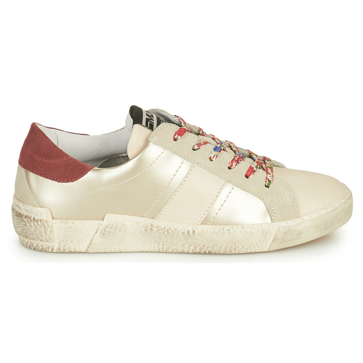 Sneakers basse Donna Meline NKC1381 Beige