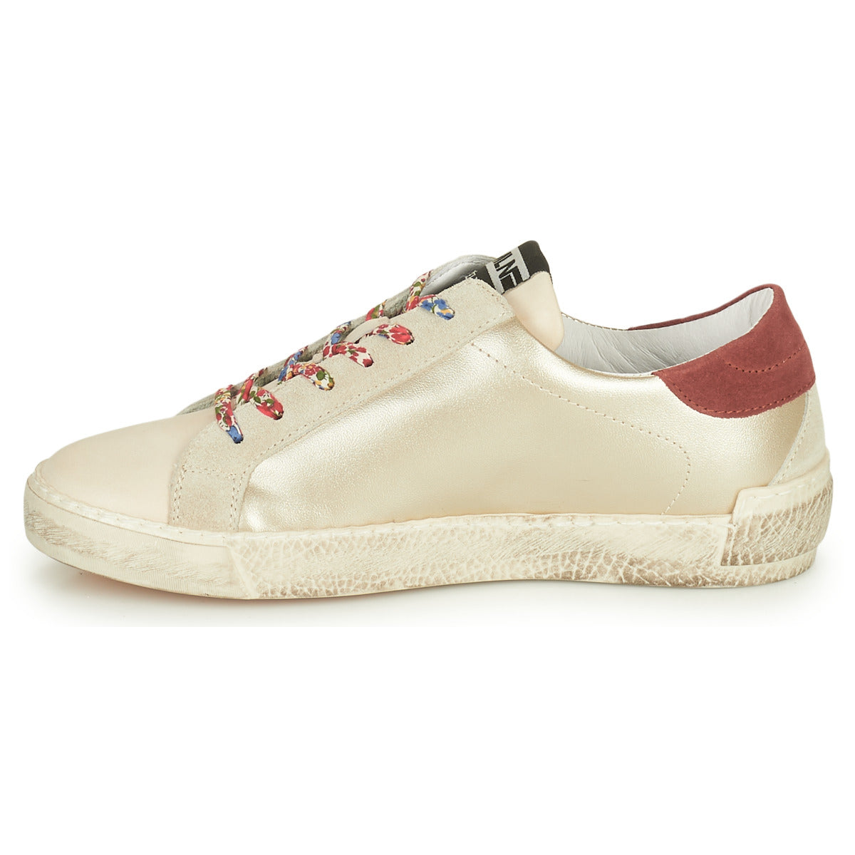 Sneakers basse Donna Meline NKC1381 Beige