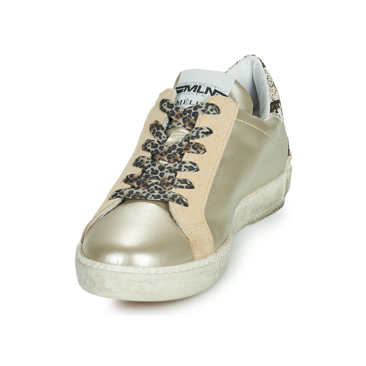 Sneakers basse Donna Meline NK139 Oro