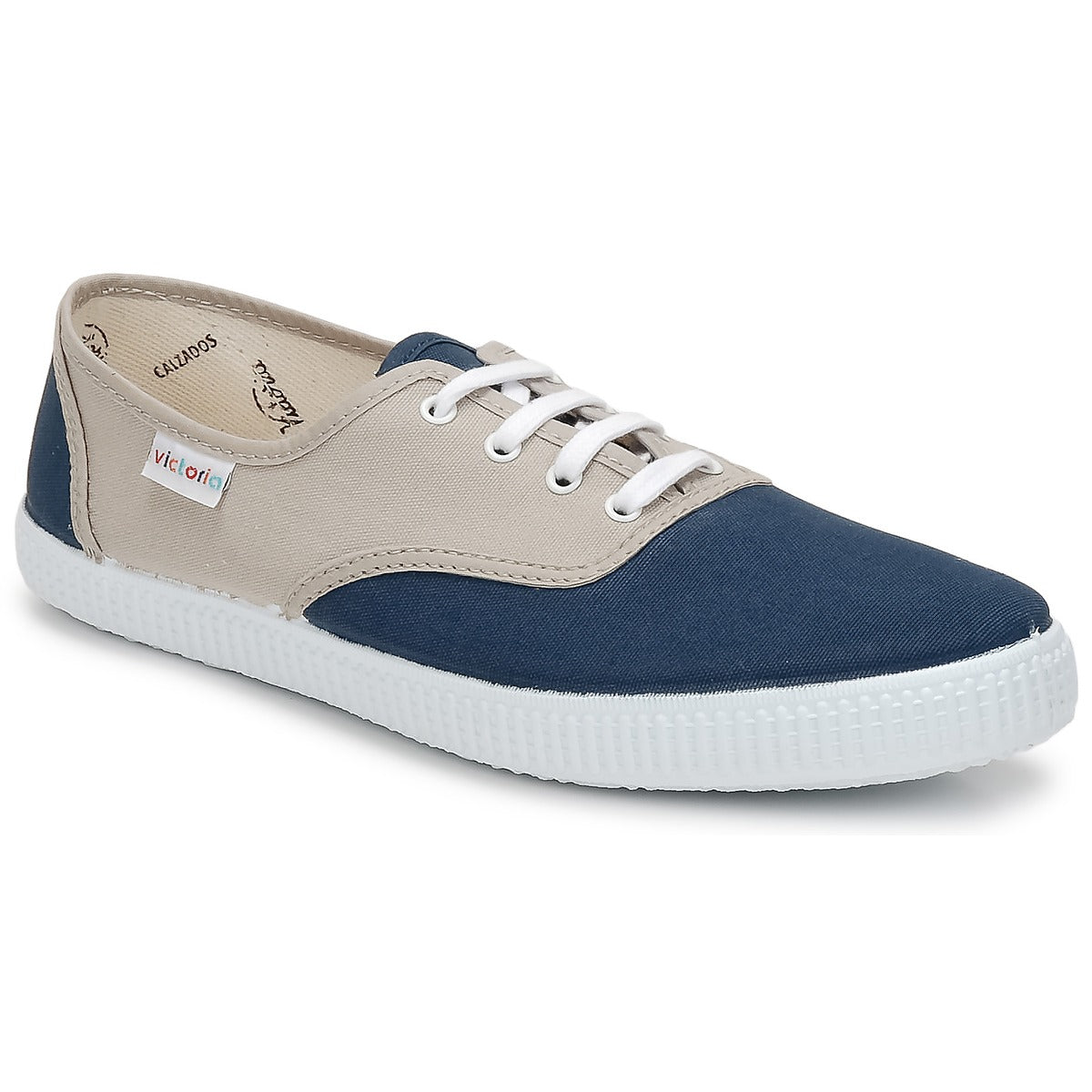 Sneakers Uomo Victoria INGLESA BICOLOR Beige