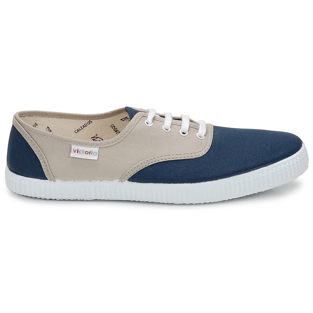 Sneakers Uomo Victoria INGLESA BICOLOR Beige