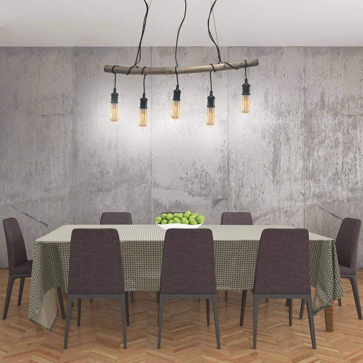 Tovaglia The home deco factory TAIGA Verde