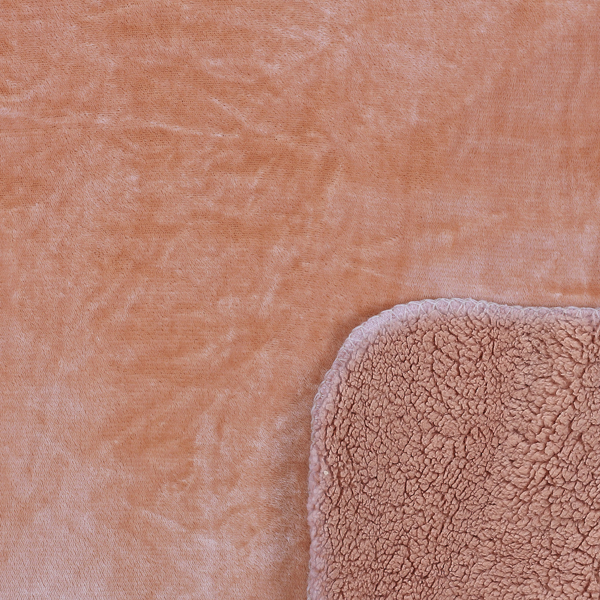 Plaid coperte The home deco factory FLAVIE Arancio