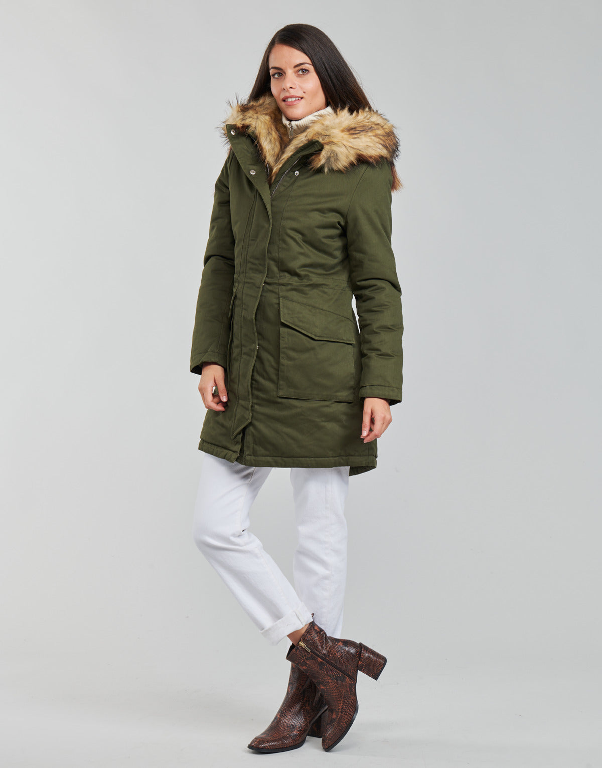 Parka Donna Betty London PAKERETTE Kaki