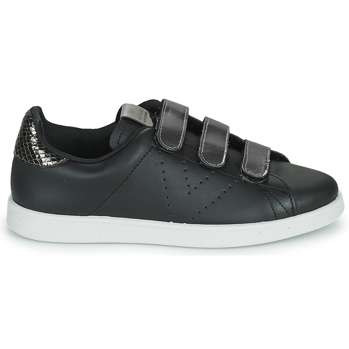 Sneakers basse Donna Victoria HUELLAS TIRAS Nero