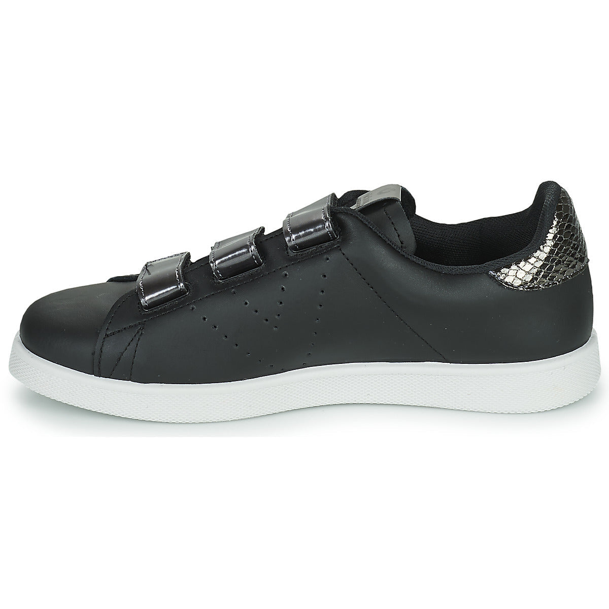 Sneakers basse Donna Victoria HUELLAS TIRAS Nero