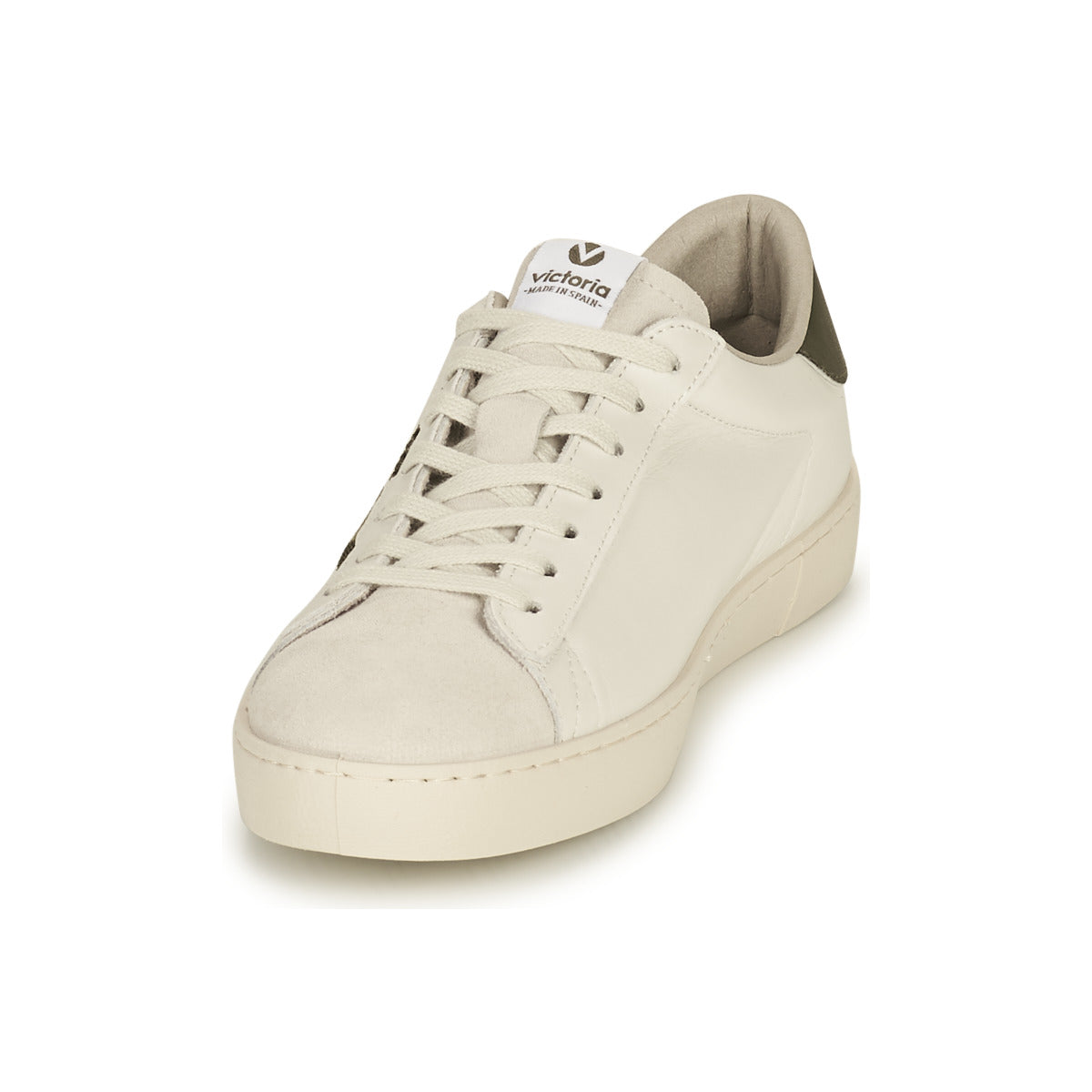 Sneakers basse Donna Victoria BERLIN PIEL CONTRASTE Bianco
