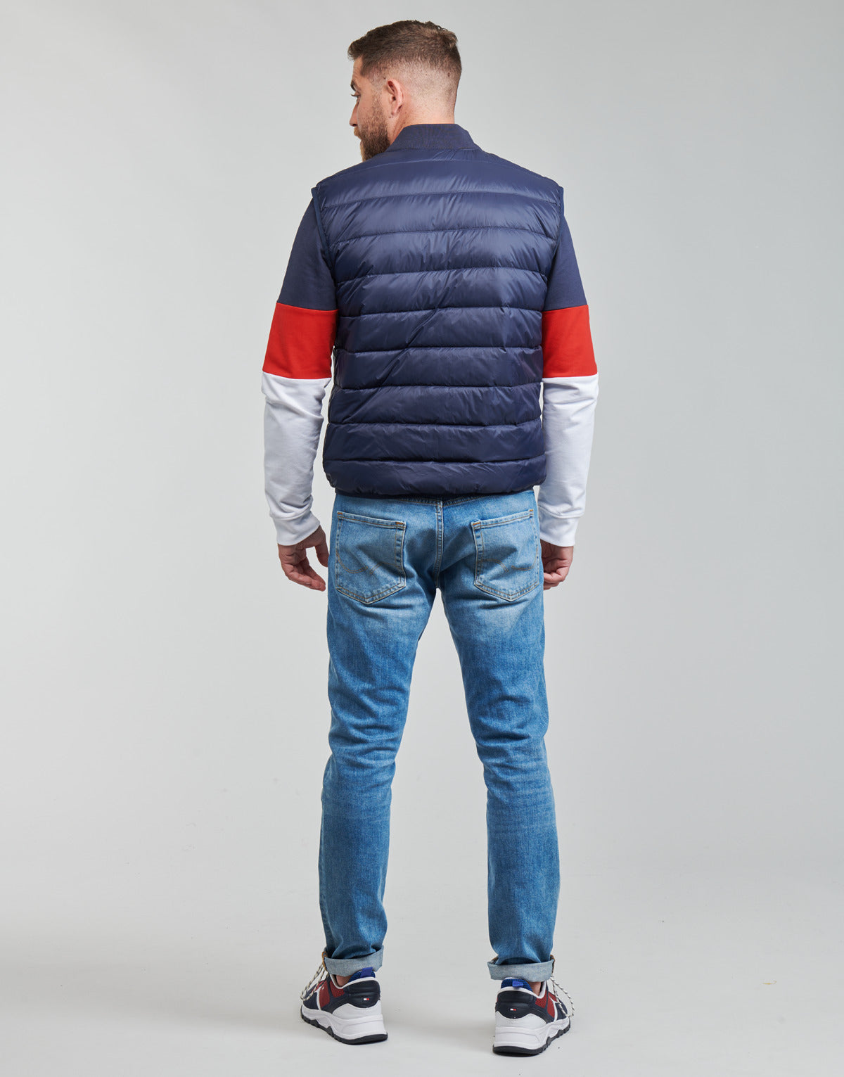 Piumino Uomo Tommy Jeans  TJM PACKABLE LIGHT DOWN VEST  Blu