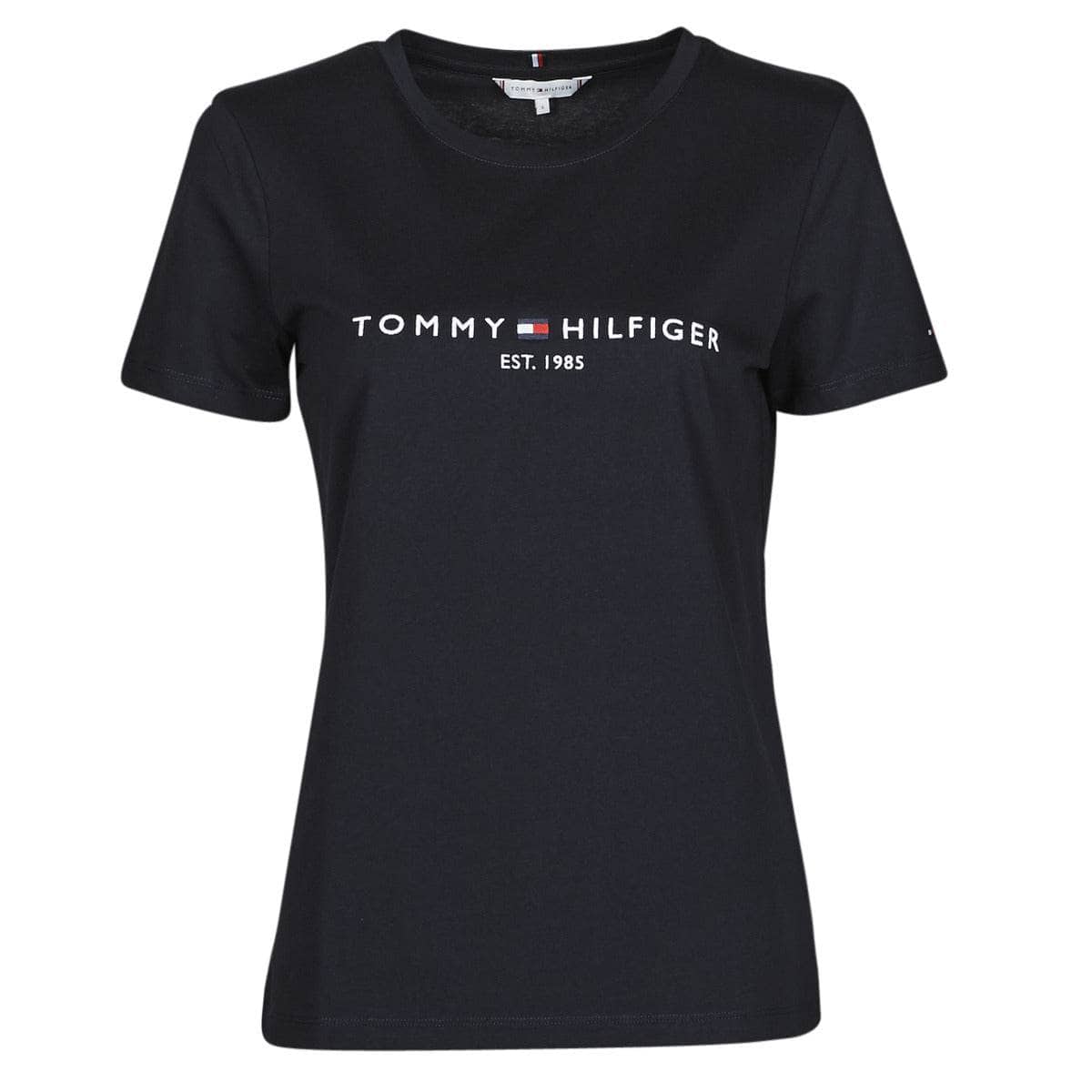 T-shirt Donna Tommy Hilfiger HERITAGE HILFIGER CNK RG TEE Blu