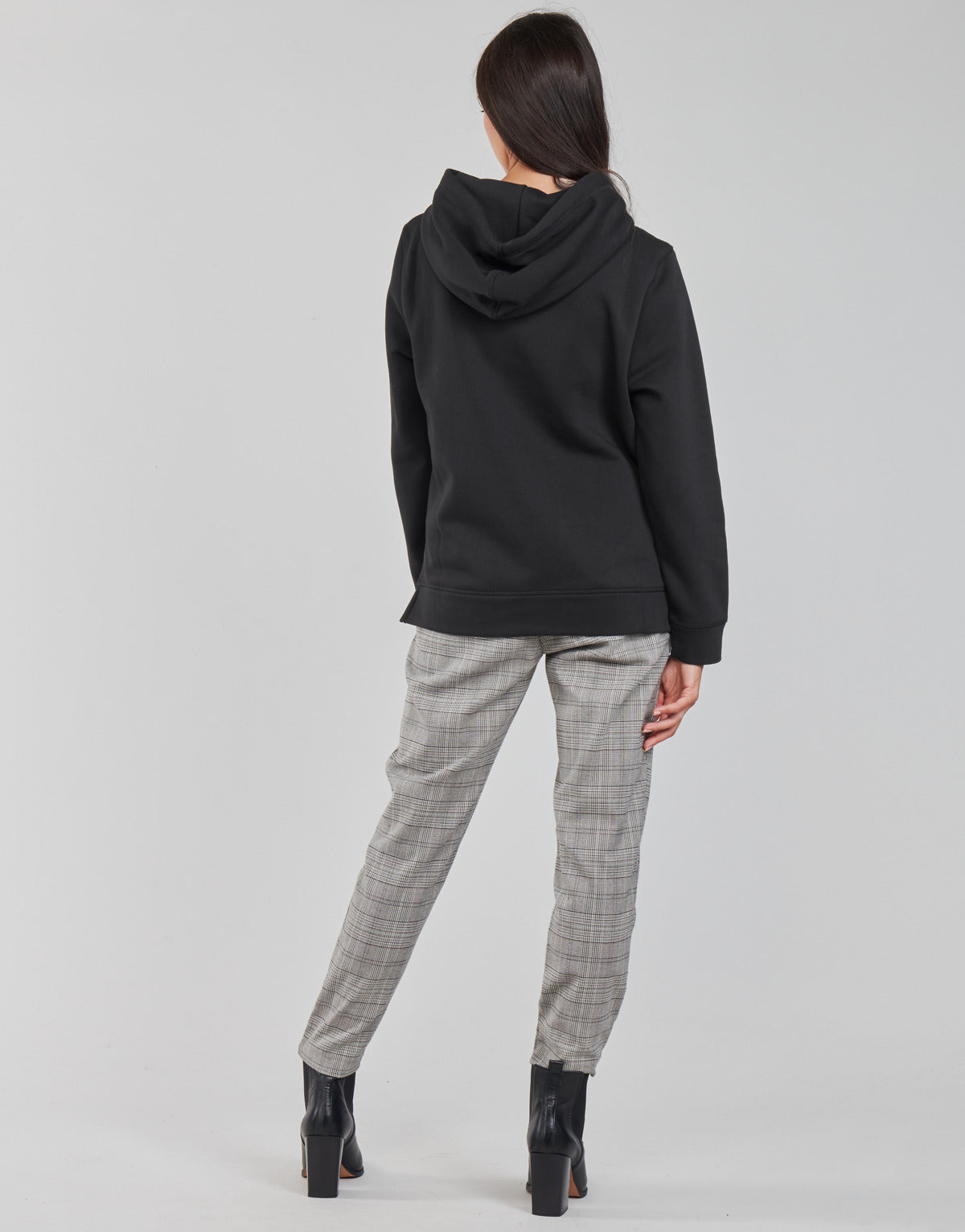 Felpa Donna Tommy Hilfiger HERITAGE HILFIGER HOODIE LS Nero