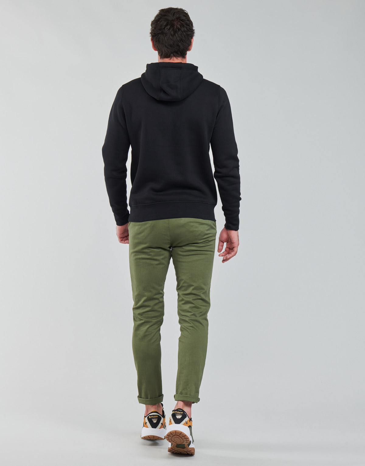 Felpa Uomo Tommy Hilfiger TOMMY LOGO HOODY Nero