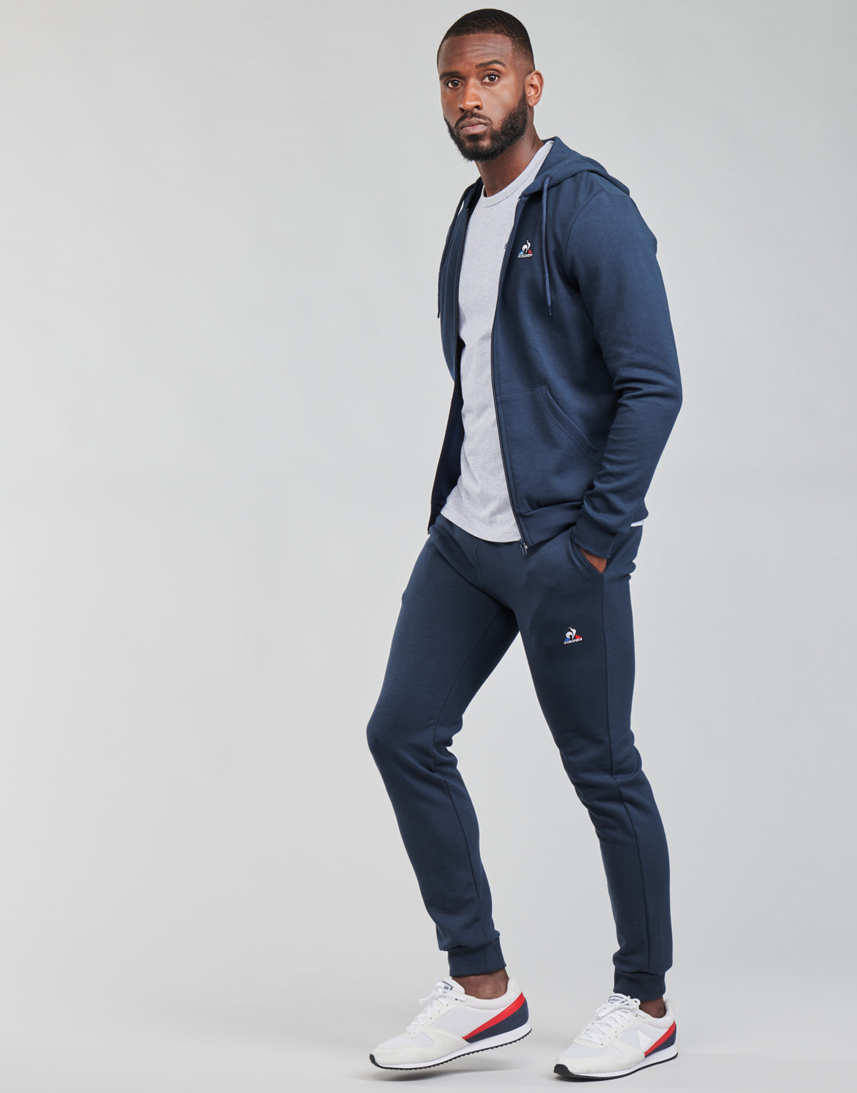 Pantaloni Sportivi Uomo Le Coq Sportif ESS PANT SLIM N 2 M Blu