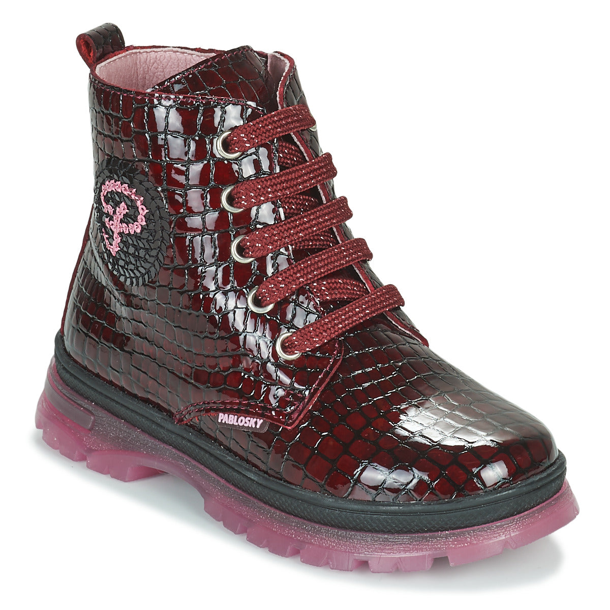 Stivaletti bambini ragazza Pablosky 404167 Bordeaux