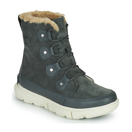 Stivaletti Donna Sorel SOREL EXPLORER II JOAN FAUX FUR Grigio