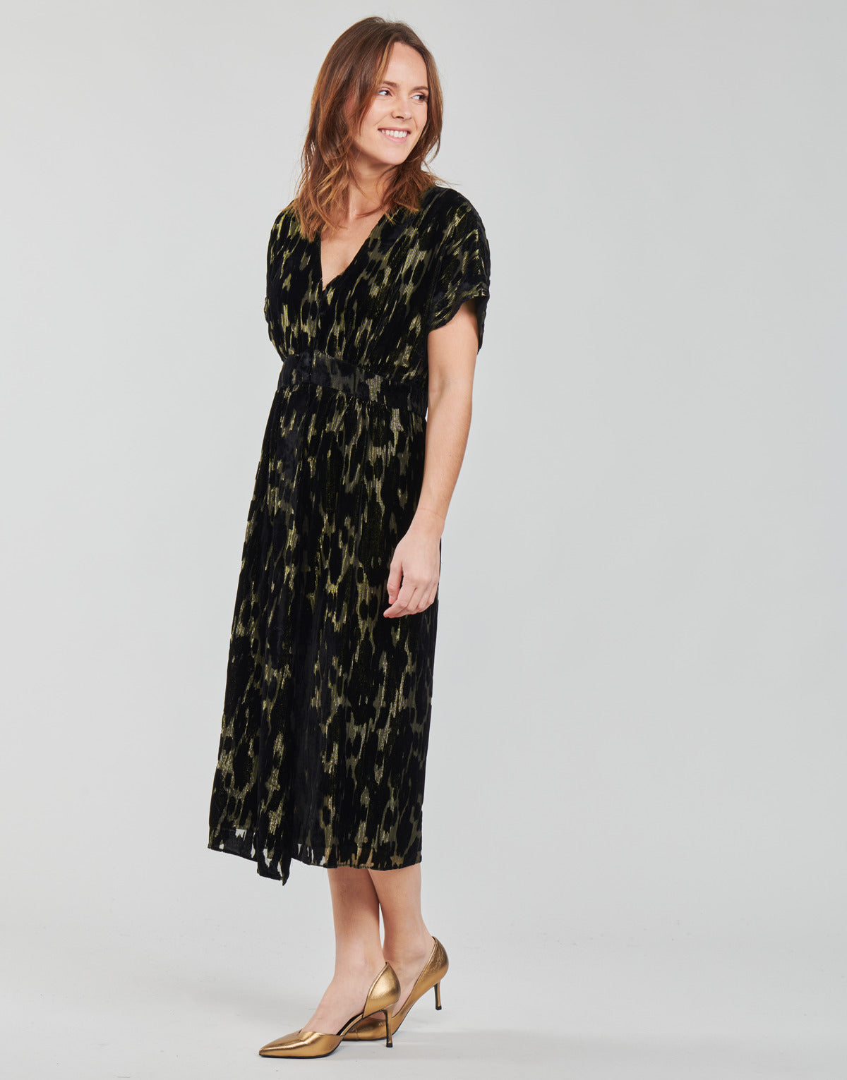 Abito lungo Donna See U Soon 21221978 Nero