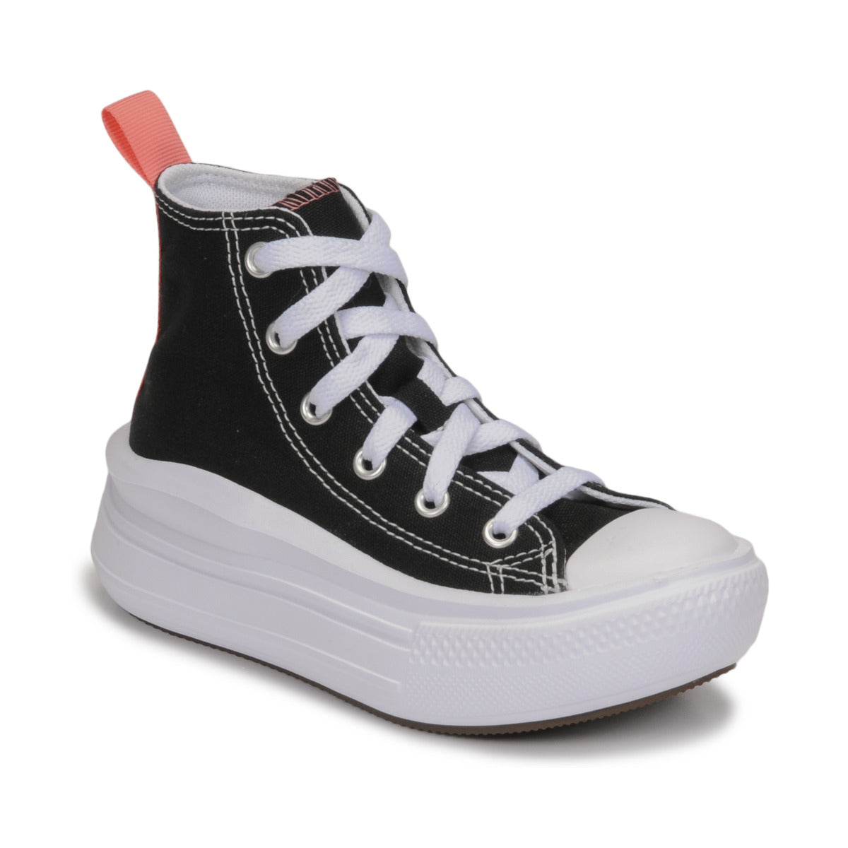 Scarpe bambini ragazza Converse CHUCK TAYLOR ALL STAR MOVE CANVAS HI Nero