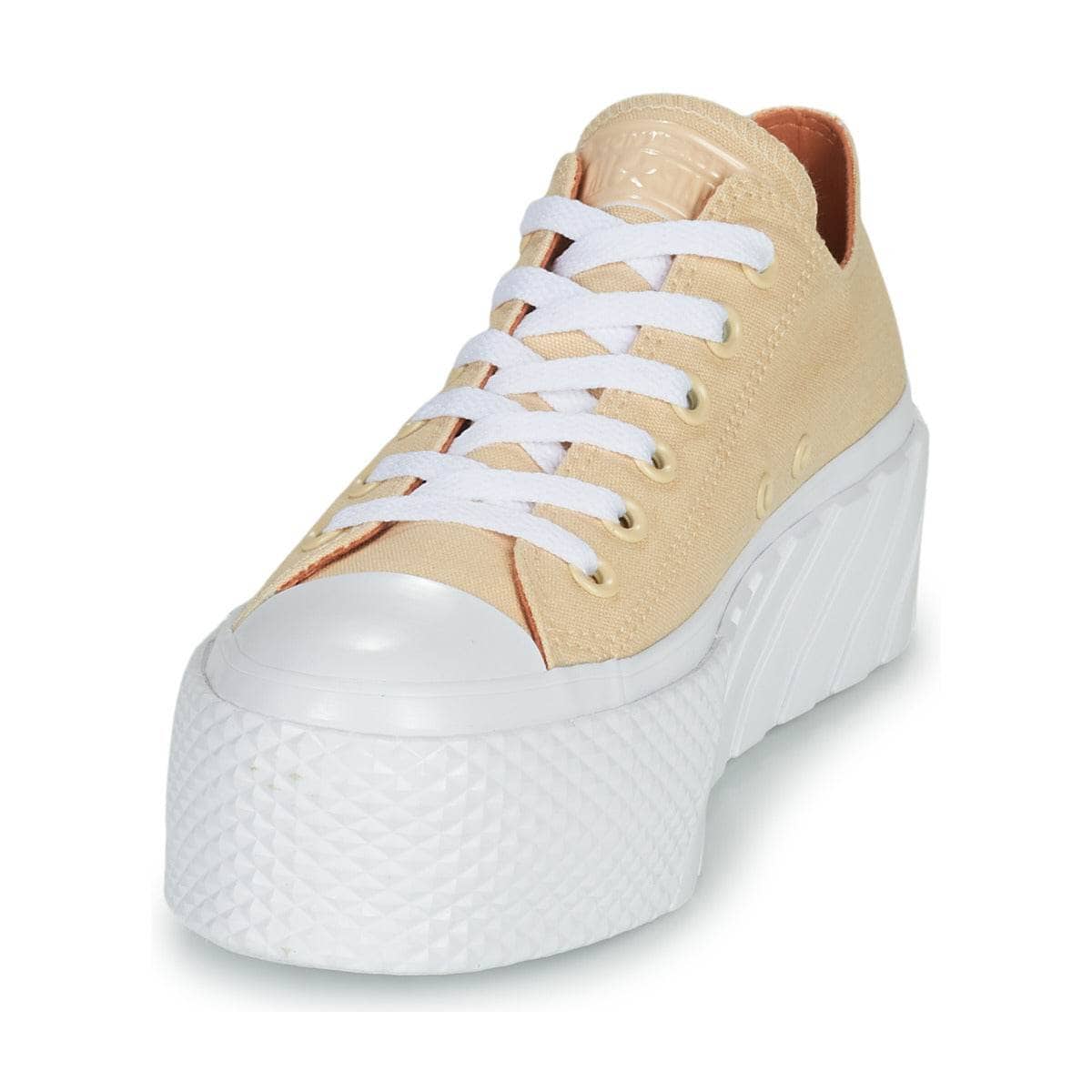 Sneakers basse Donna Converse CHUCK TAYLOR ALL STAR LIFT 2X HYBRID SHINE OX Giallo