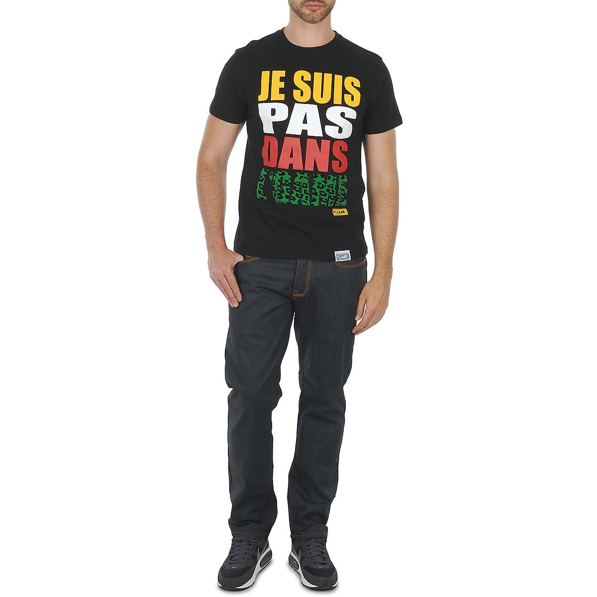 T-shirt Uomo Wati B TEE Nero