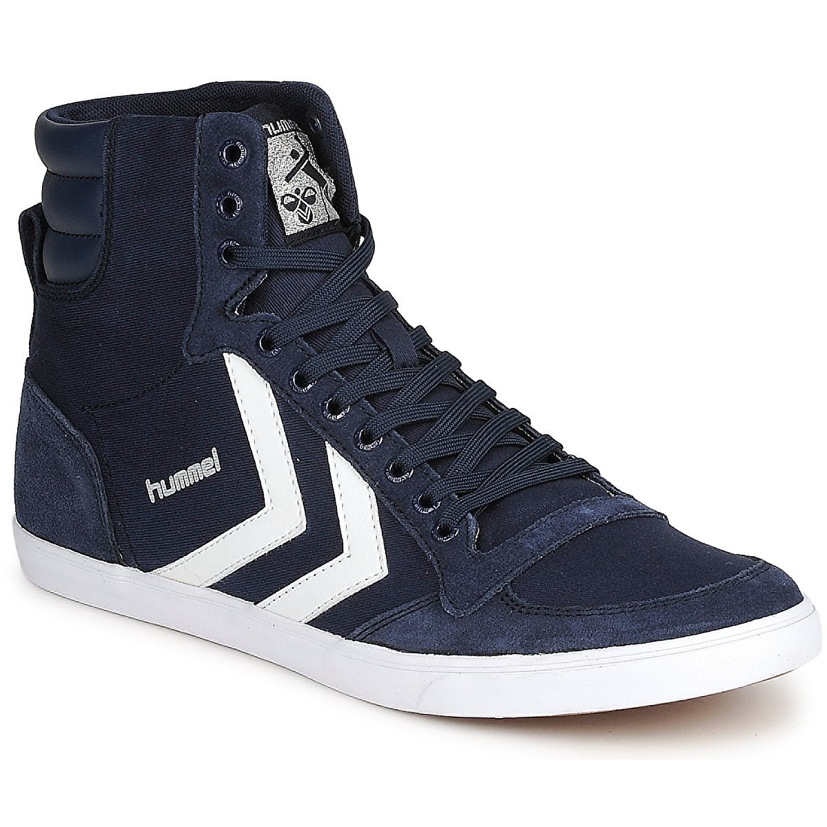 Sneakers alte Uomo hummel  TEN STAR HIGH CANVAS  Blu