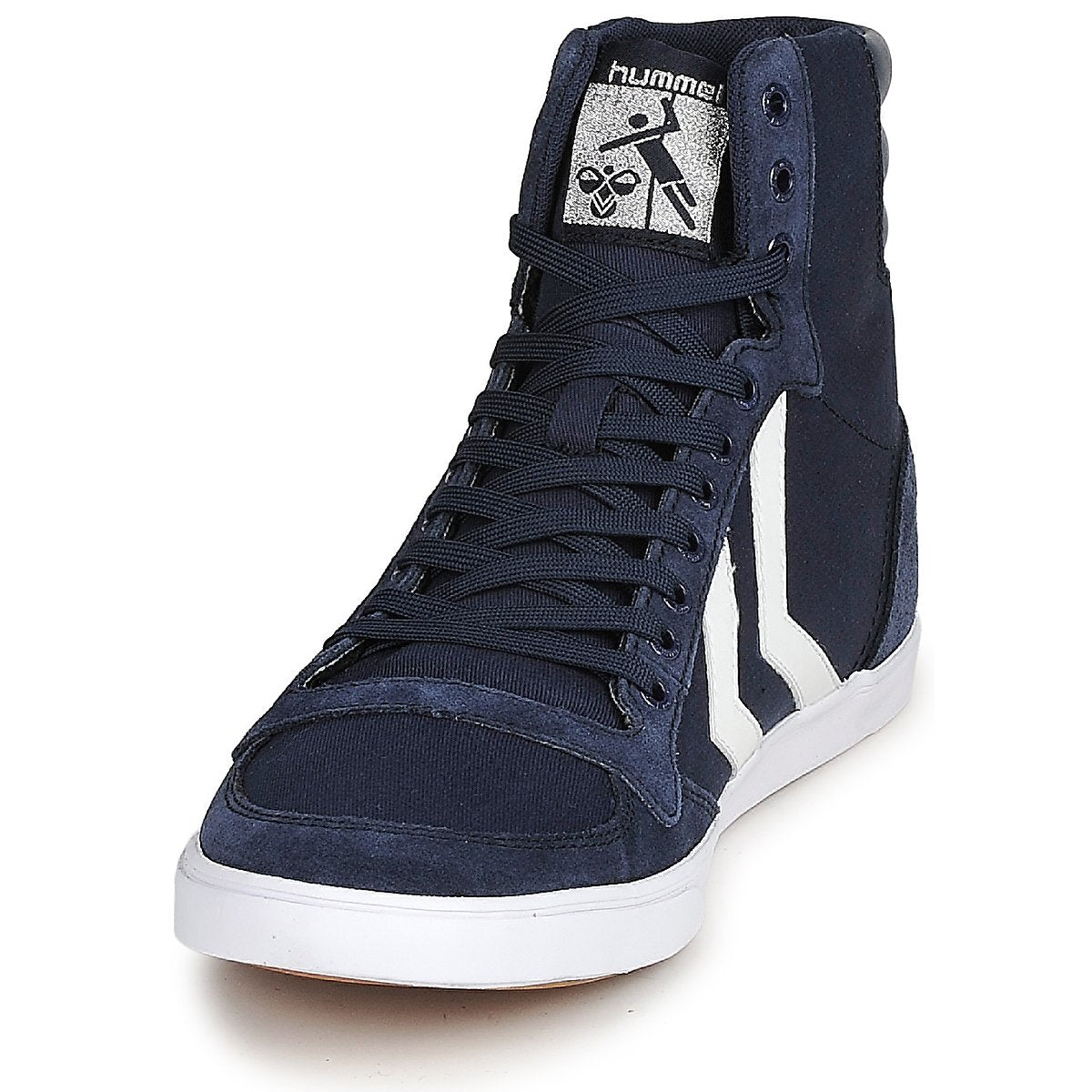 Sneakers alte Uomo hummel  TEN STAR HIGH CANVAS  Blu