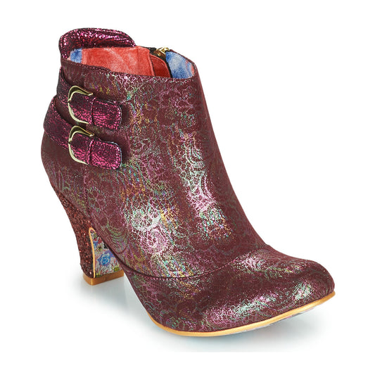 Stivaletti Donna Irregular Choice THINK ABOUT IT Bordeaux