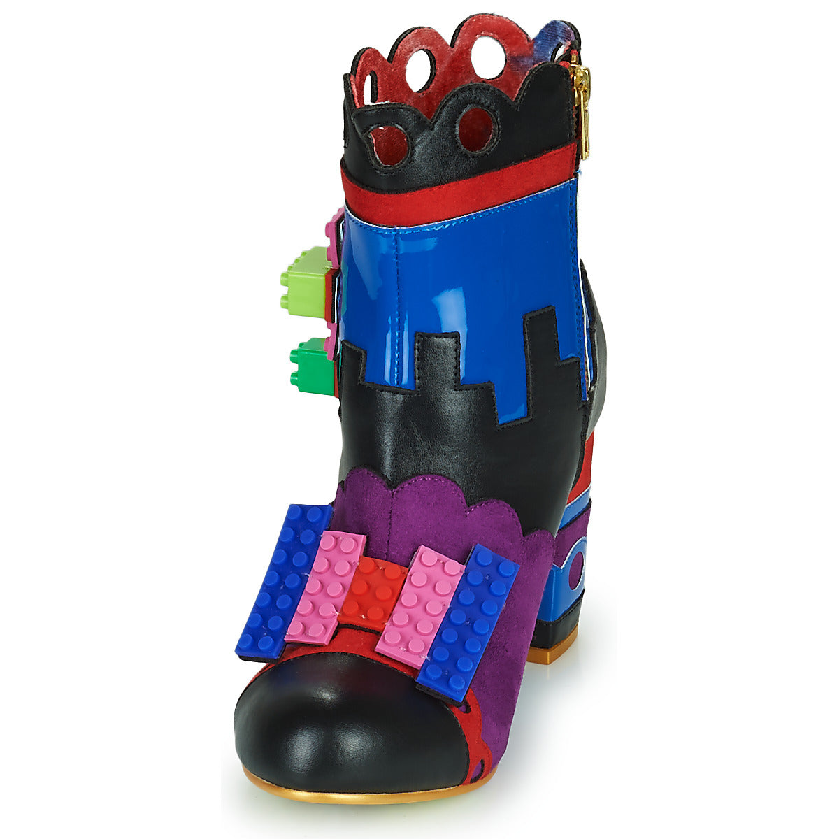 Stivaletti Donna Irregular Choice  BUILDING LOVE  Nero