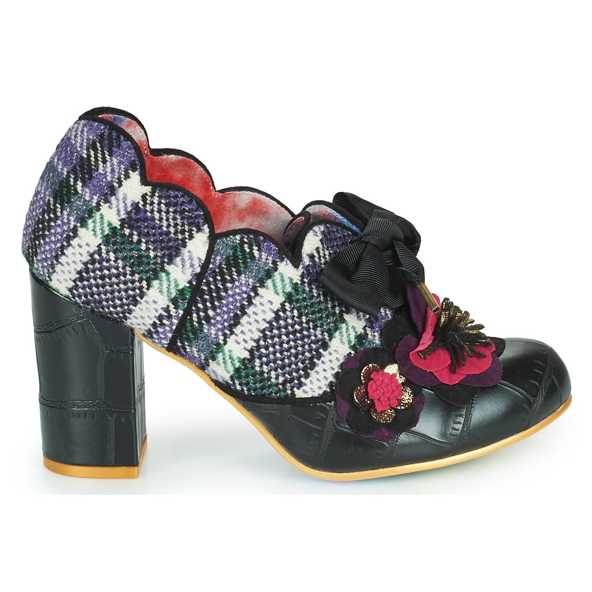 Scarpe Donna Irregular Choice KIND WORDS Nero