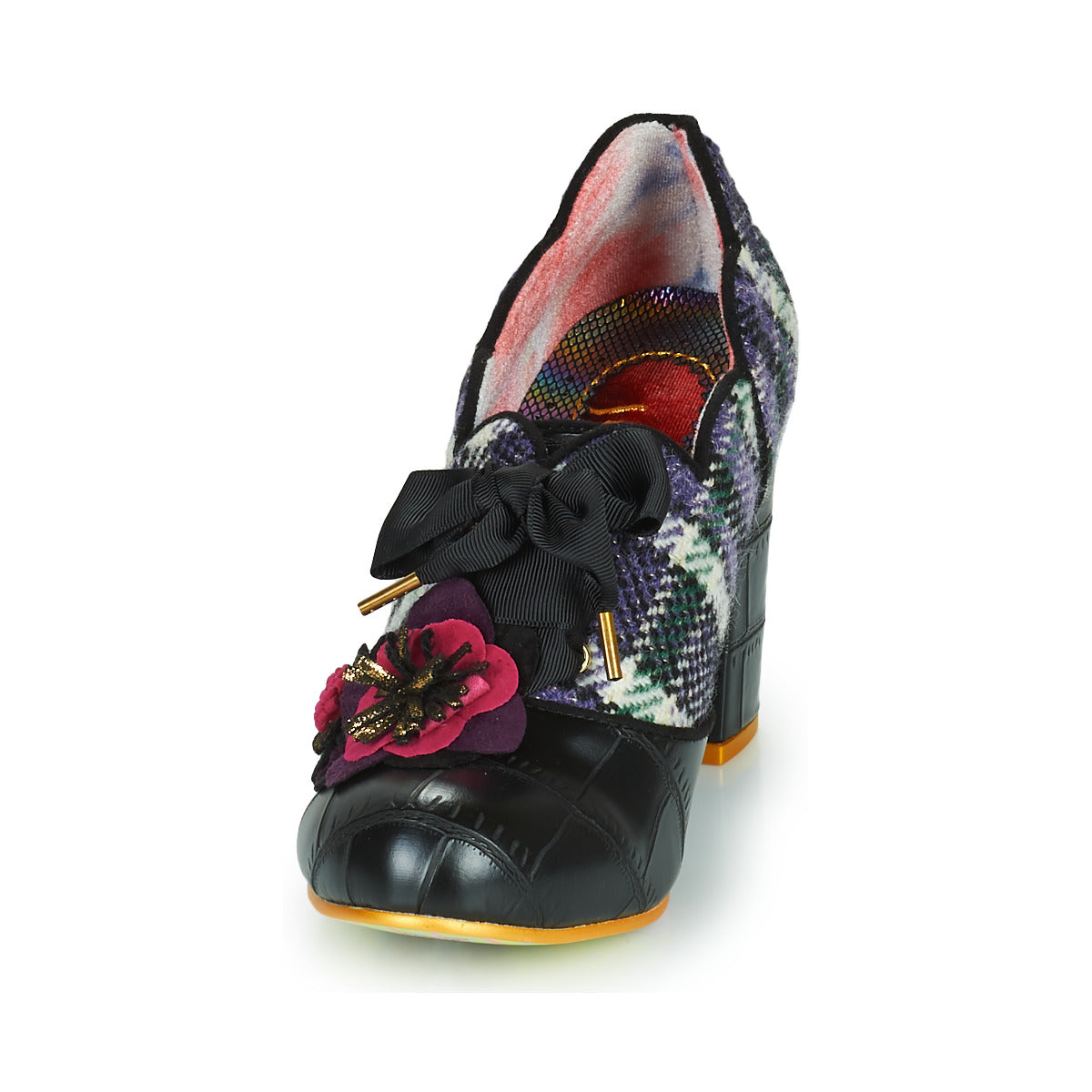 Scarpe Donna Irregular Choice KIND WORDS Nero