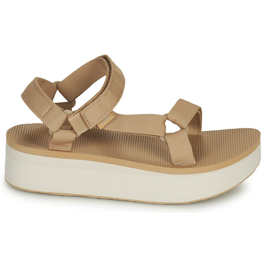 Sandali Donna Teva Flatform Universal Beige