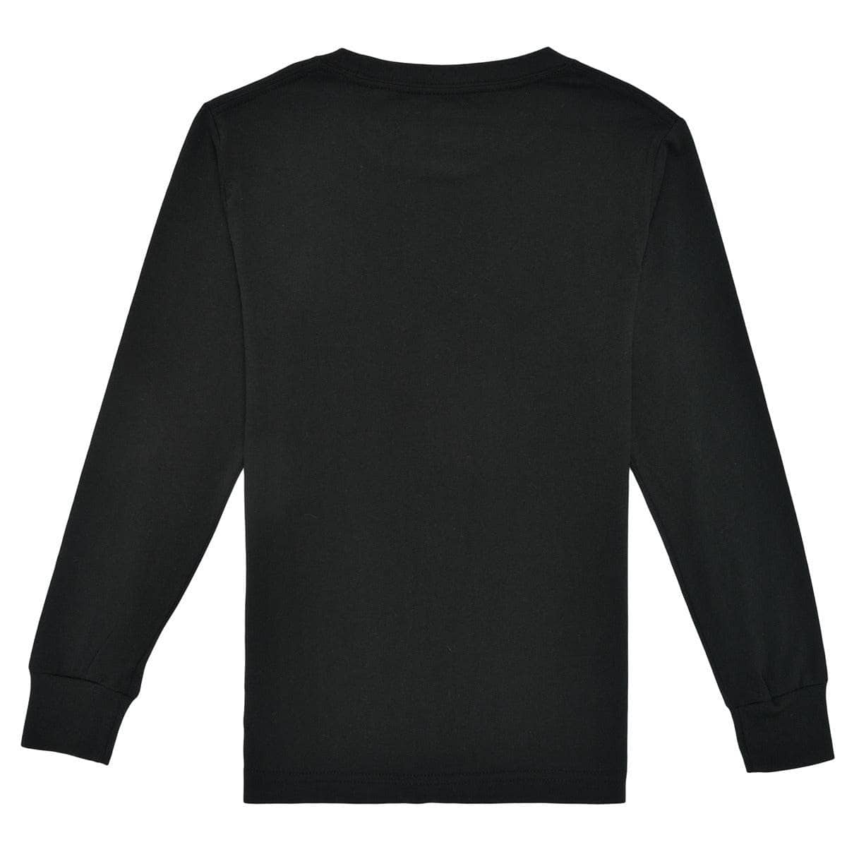 T-shirts a maniche lunghe ragazzo Converse CHUCK PATCH LONG SLEEVE TEE Nero