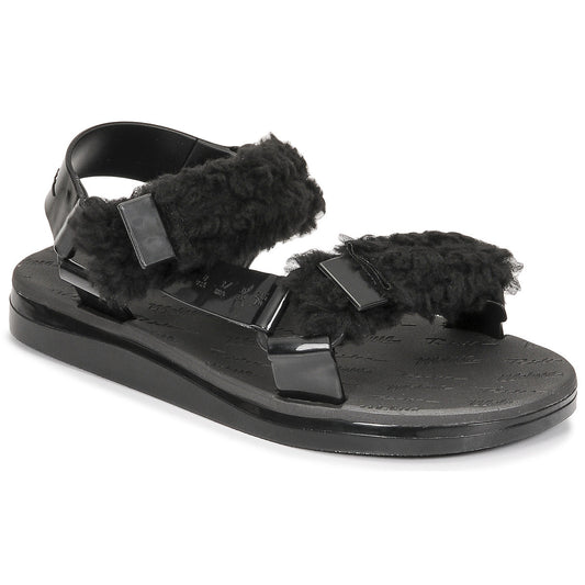 Sandali Donna Melissa MELISSA PAPETTE FLUFFY RIDER AD Nero