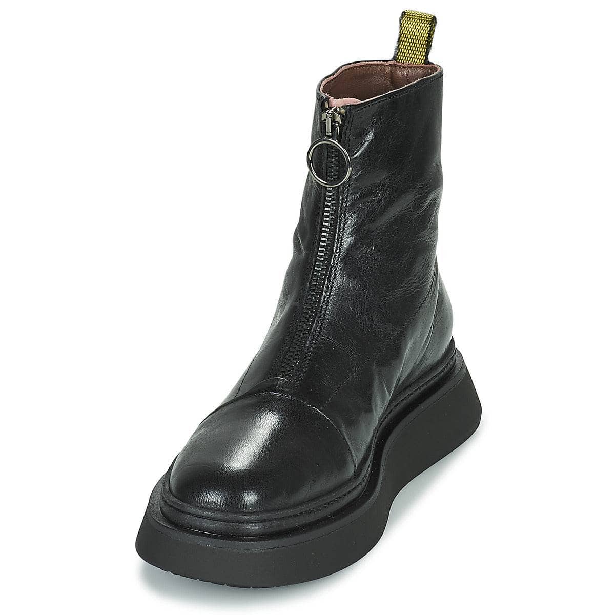 Stivaletti Donna Mjus BASE ZIP Nero
