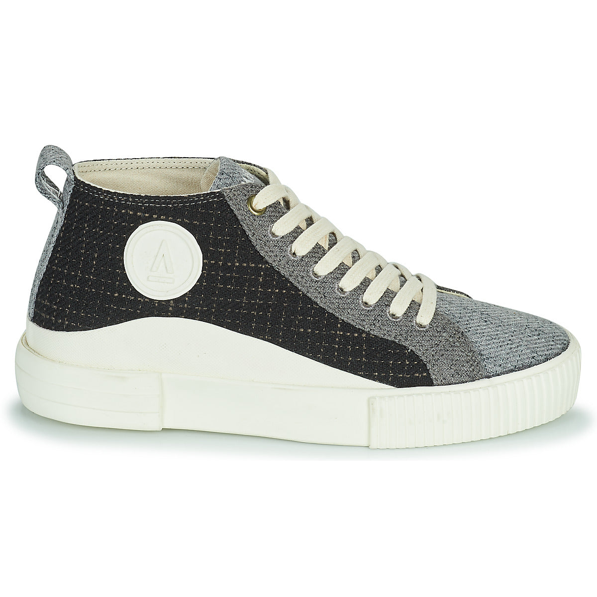 Sneakers alte Donna Armistice FOXY MID LACE W Nero