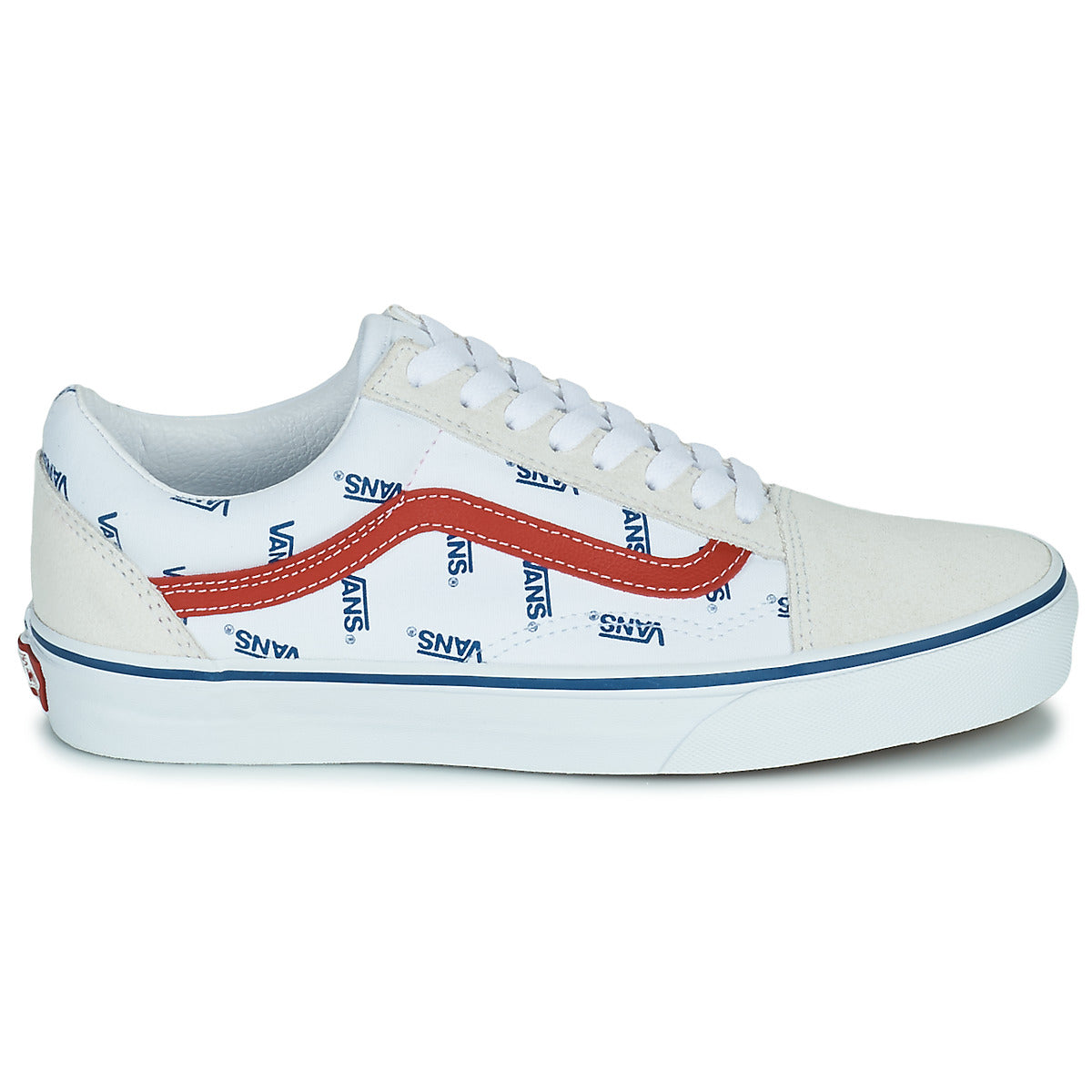Sneakers Uomo Vans OLD SKOOL Bianco